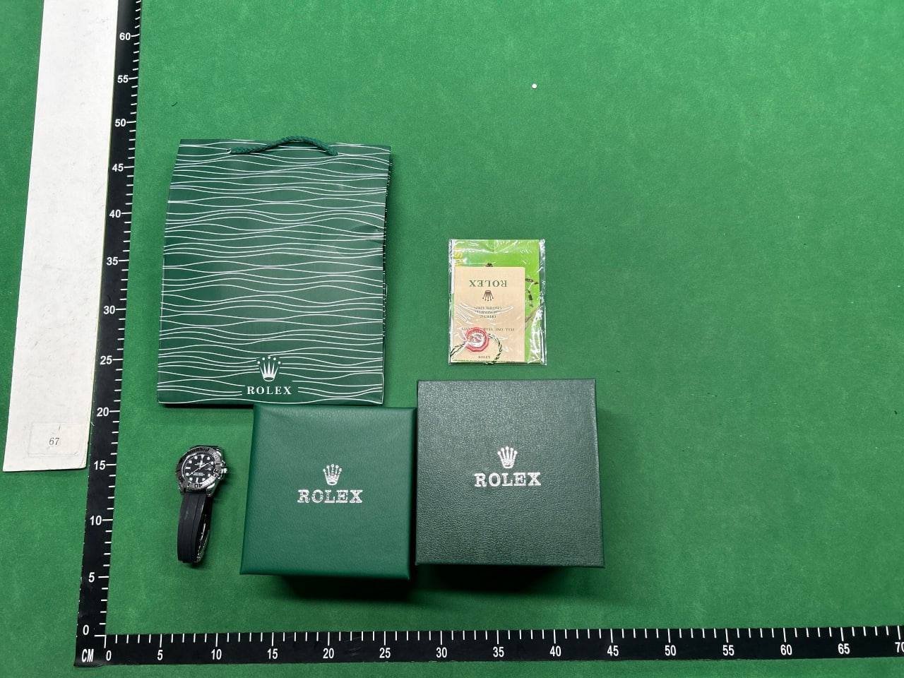 Rolex green water ghost